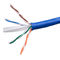 تردد 1-250MHz UTP كبل الشبكة 23AWG الملتوية زوج الموصل 0.58mm