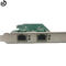 منفذ شبكة جيجابت PCIE RJ45 ثنائي المنافذ بطاقة PCI Express LAN ، بطاقة الشبكة