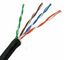 عالية التردد Cat5e PVC شبكة الكابل 4P الملتوية زوج اللون اختياري